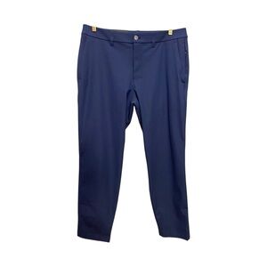 Lululemon ABC Slim Trousers Men’s Size 34x30 Navy Warpstreme Pants